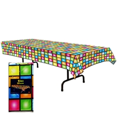 Disco Party  Plastic Table Cover 