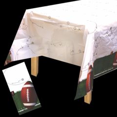 ALL PRO FOOTBALL   PLASTIC TABLE COVER