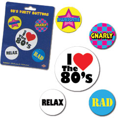 TOTALLY 80'S PINS