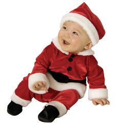 Velvet Santa Infant/Toddler Costume
